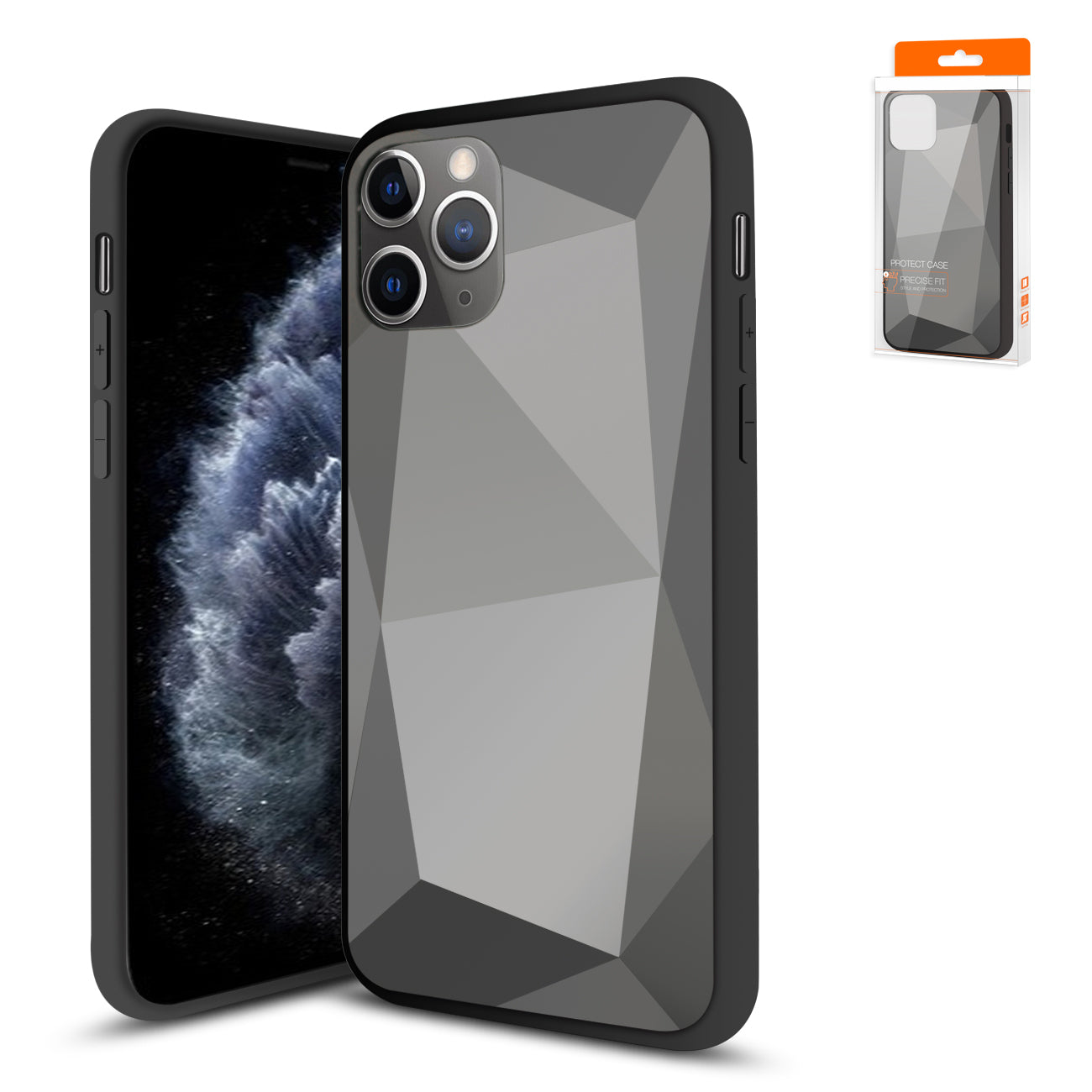 Reiko Apple iPhone 11 Pro Apple Diamond Cases In Black